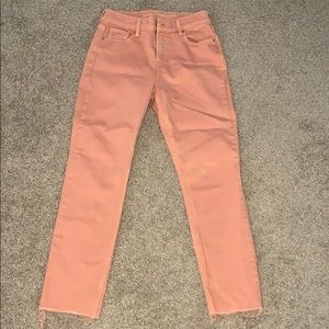 Pink jeans